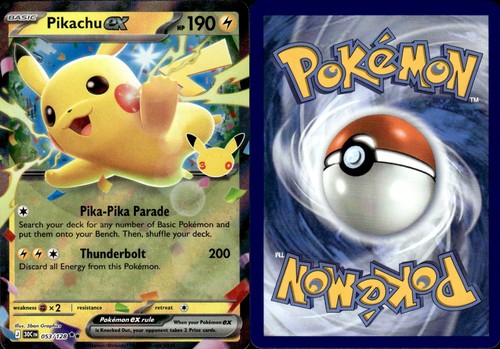 Pokemon pikachu double - ex,