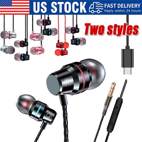 Hifi bass stereo wired earbuds - hifi,