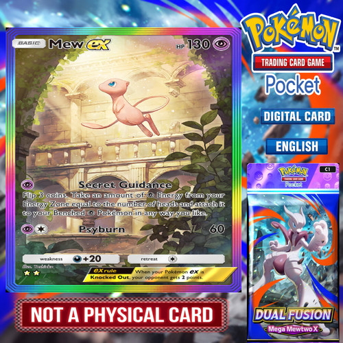 Pokemon tcg pocket mew ex - -, rr