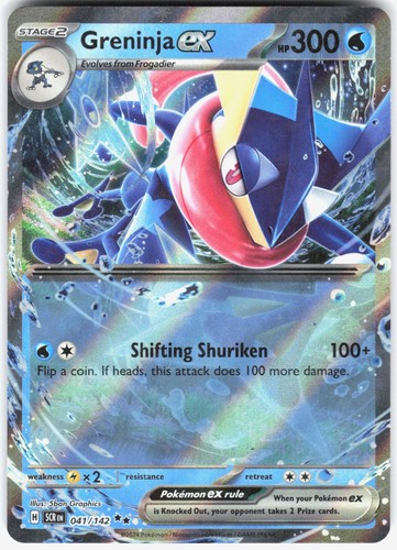 Greninja 041 142 - greninja, ex